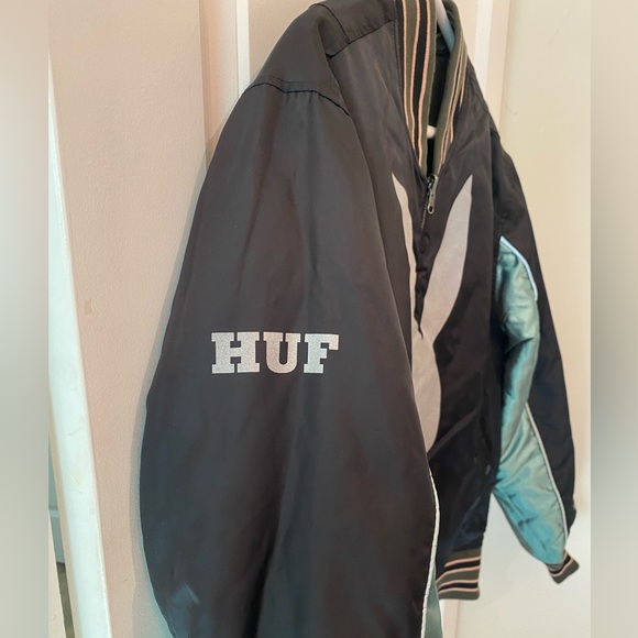 Playboy x HUF “after hours” collection reversible bomber jacket. NWOT - Picture 13 of 13